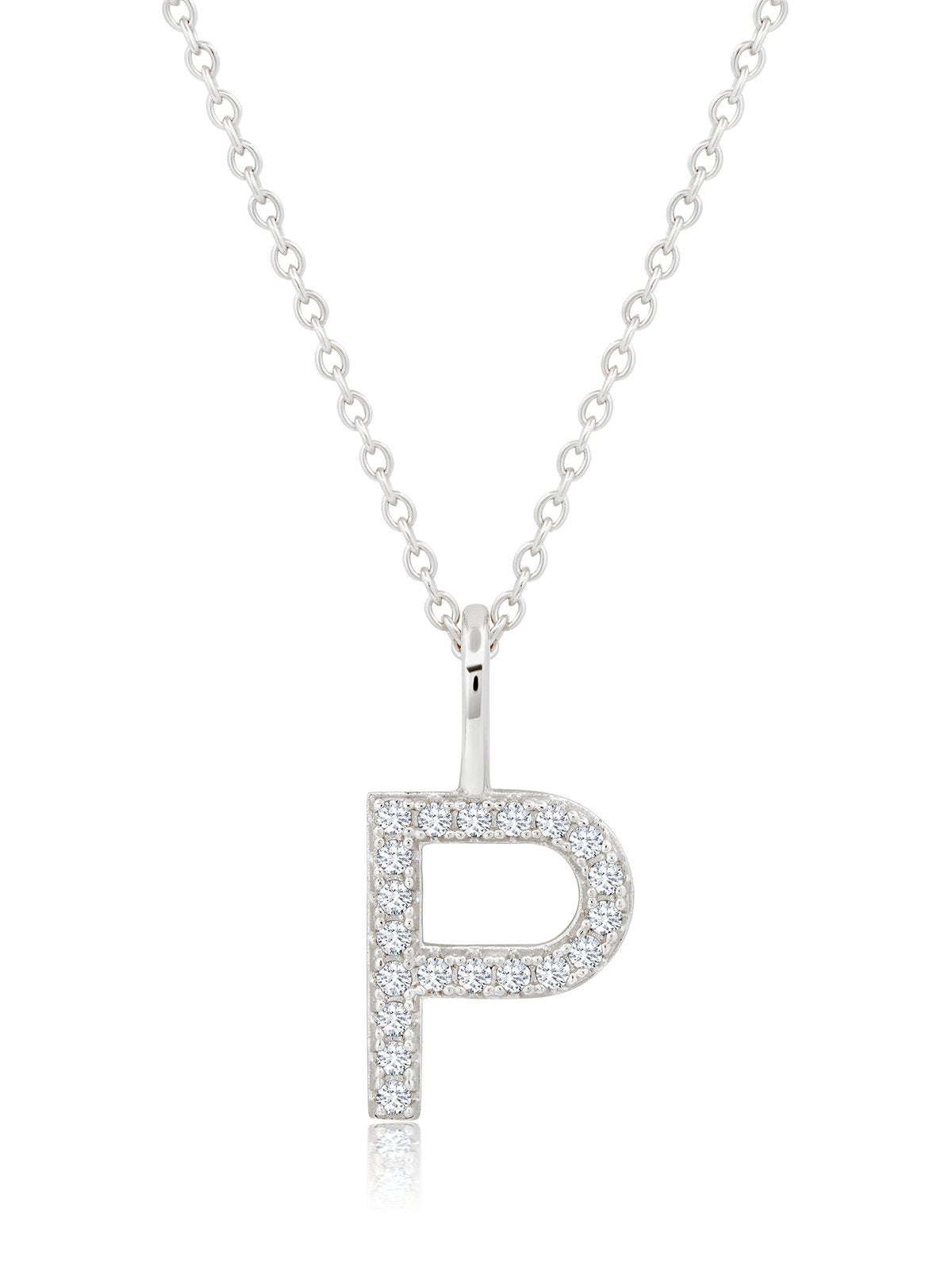 P charm clearance necklace