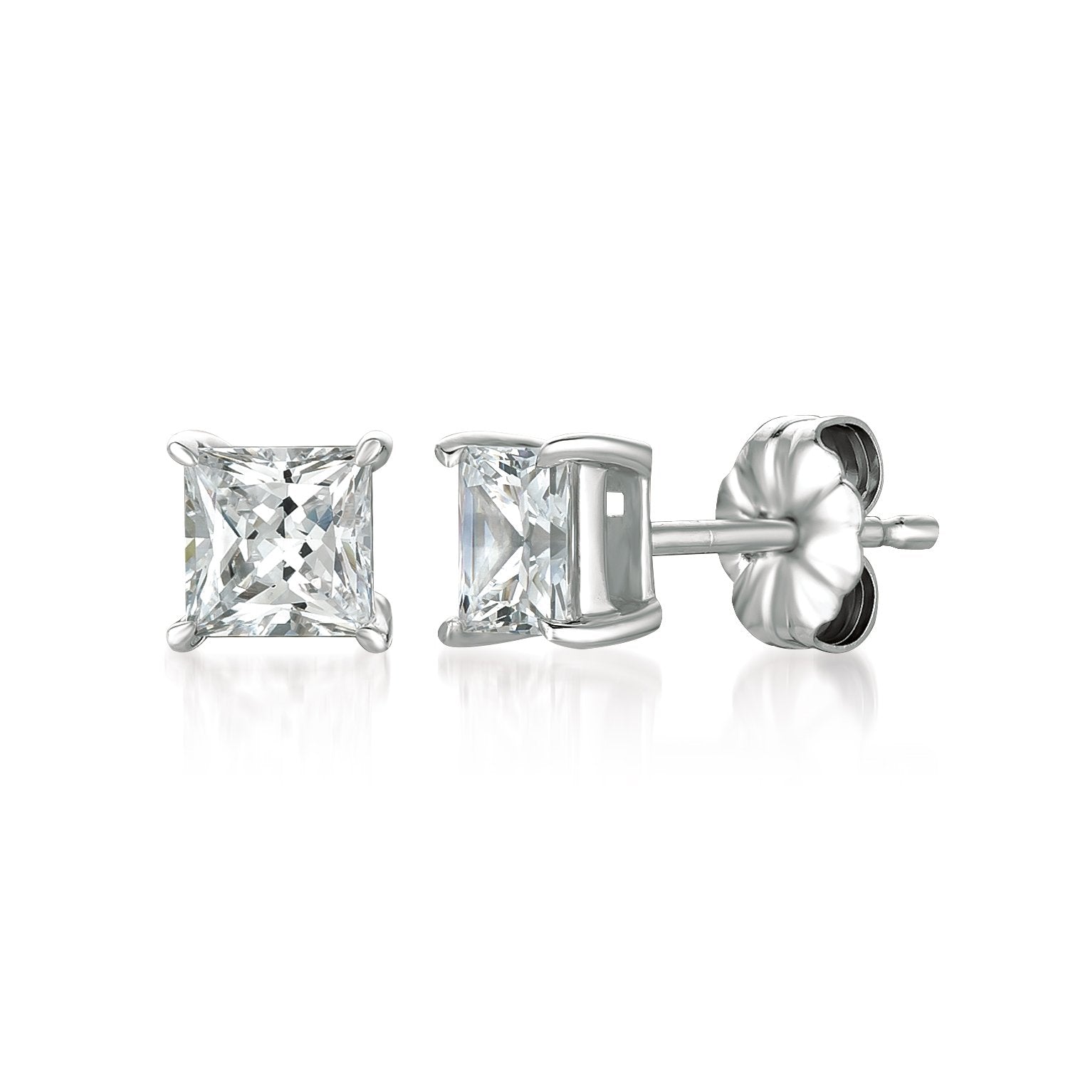 Pure platinum deals earrings