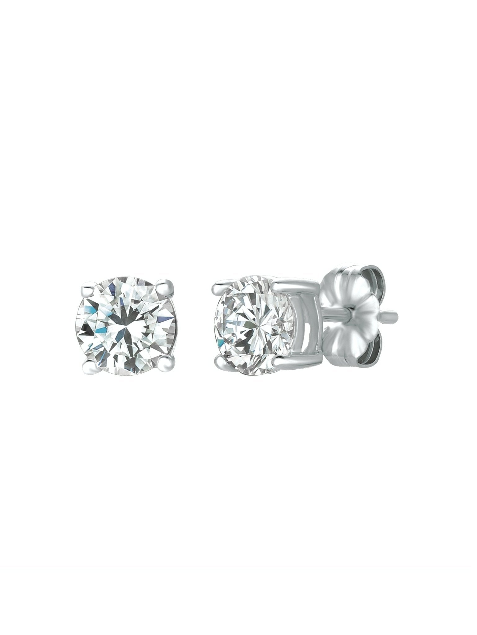 .75ct Brilliant Stud Earrings in Platinum - CRISLU