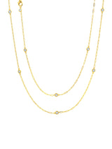 Aura 36" Necklace in Gold - CRISLU