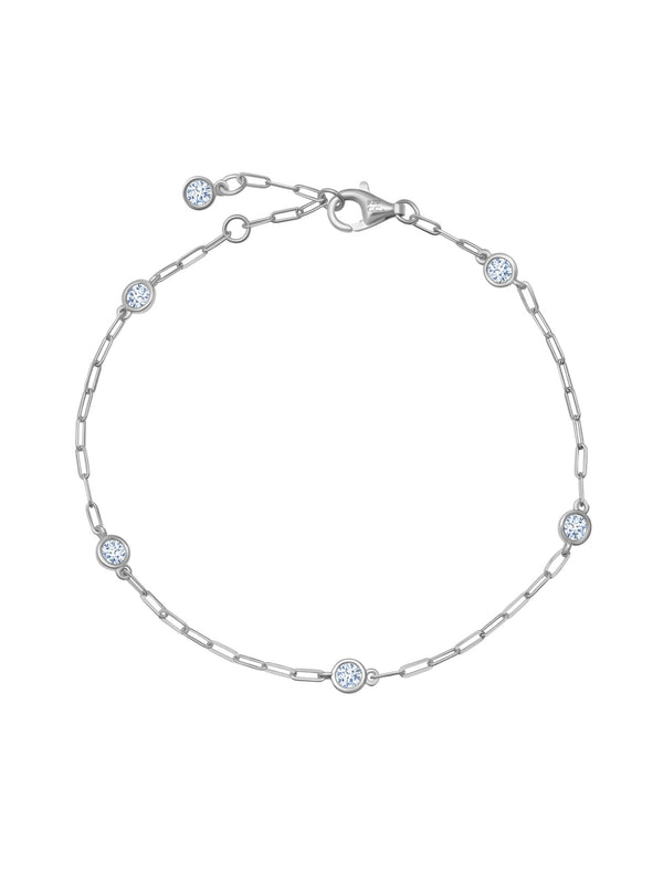 Aura Bracelet in Platinum - CRISLU