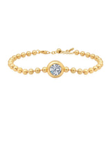 BBY Solitaire Bracelet in Gold - CRISLU