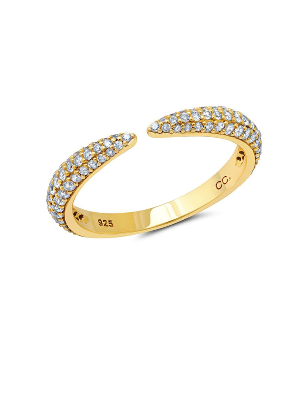 Chamonix Open Ring in Gold - CRISLU