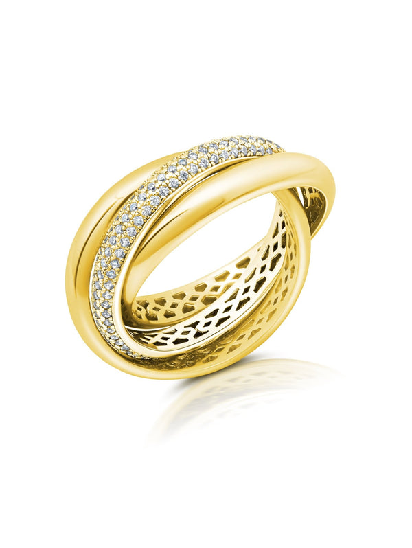 Eternal Ring in Gold - CRISLU