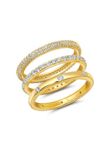 Eternal Stacking Ring in Gold - CRISLU