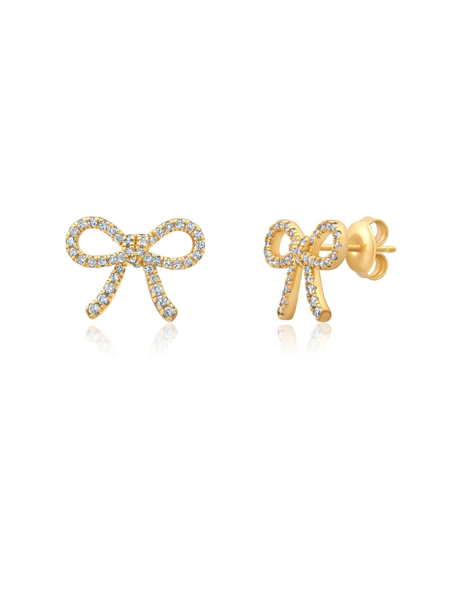 Fairytale Earrings in Gold - CRISLU