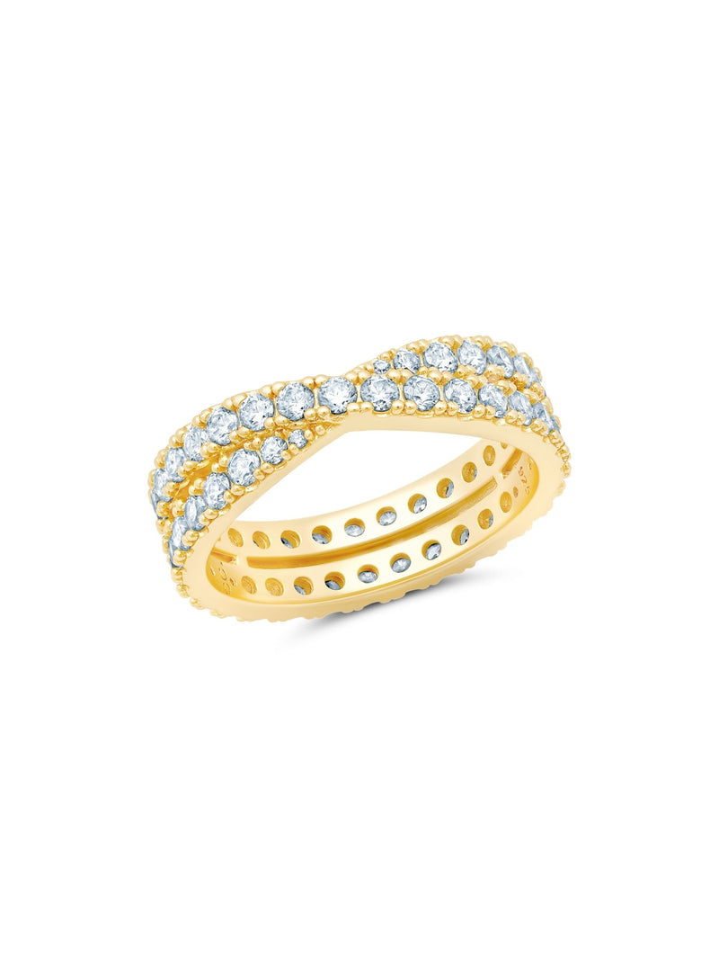 Grace Eternity Band in Gold - CRISLU