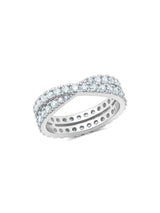 Grace Eternity Band in Platinum - CRISLU