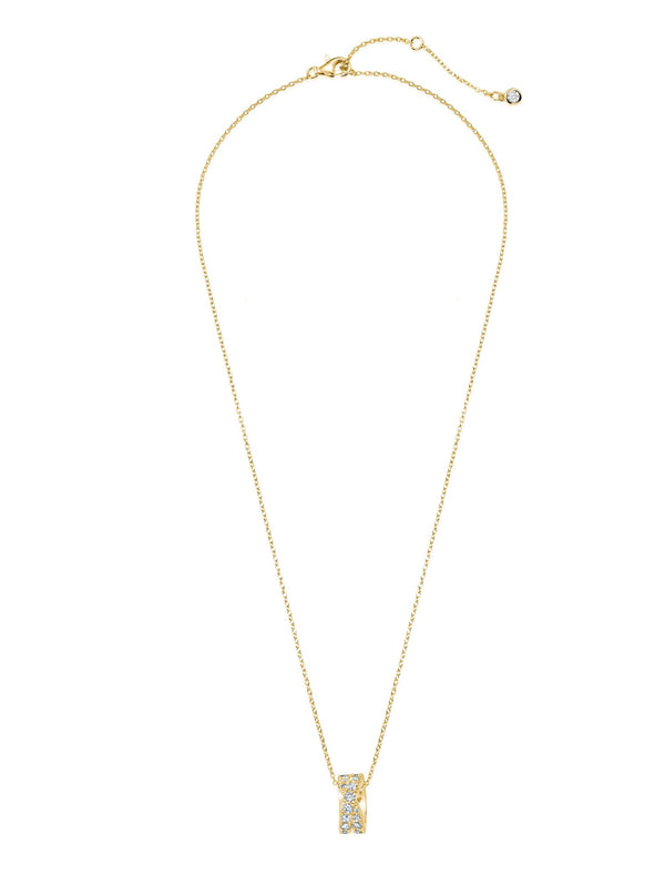 Grace Rolling Pendant in Gold - CRISLU