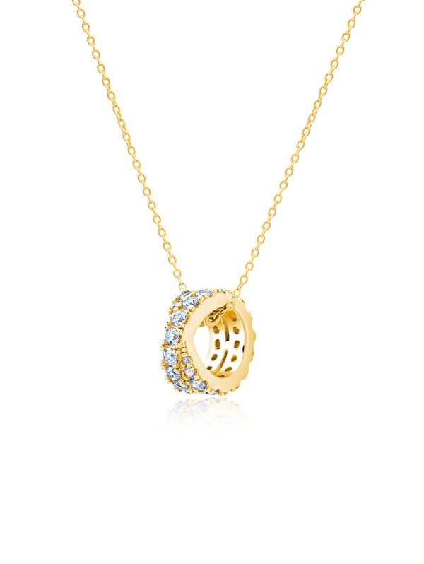 Grace Rolling Pendant in Gold - CRISLU