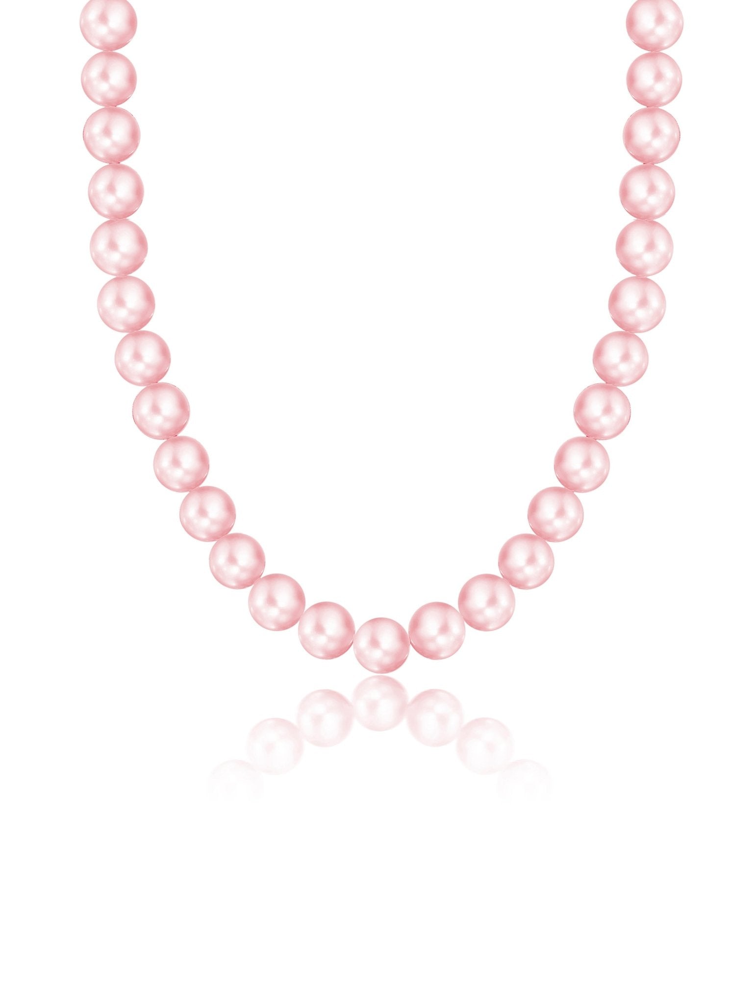 Large Pink Pearl Necklace - CRISLU