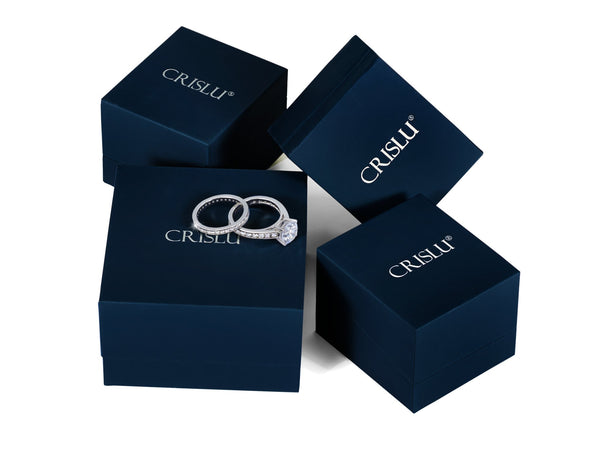 Triple Band Adjustable Ring in Platinum - CRISLU