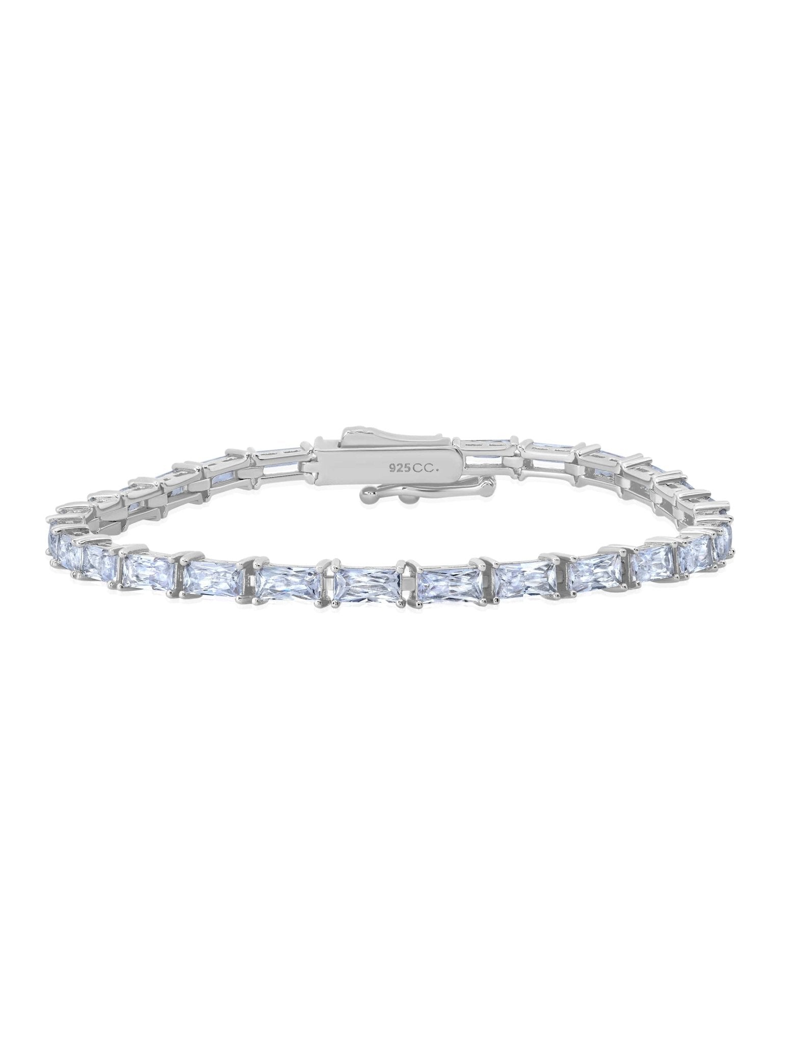 Baguette Cut Tennis Bracelet - CRISLU