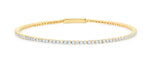 Flex Bracelet Finished in 18kt Yellow Gold - CRISLU